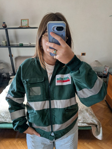 Giacca bomber alitalia - giacca,
