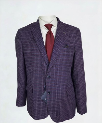 Giacca uomo elegante bordeaux - uomo,
