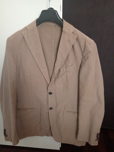 Giacca uomo cotone beige - , tg