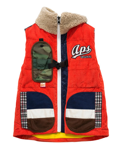 Alpha corduroy vest - corduroy,