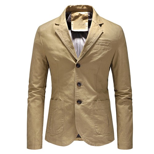 Uomo cotone business casual - cotone,