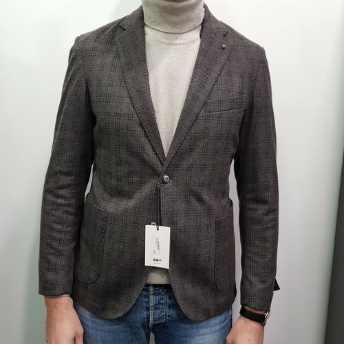 Giacca uomo fantasia quadri - giacca,