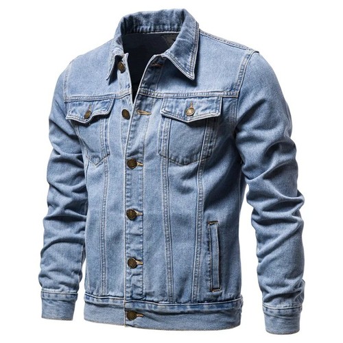 Giubbotto uomo jeans giacca - giubbotto, di