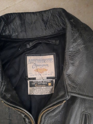 Giacca pelle uomo vintage - giacca,