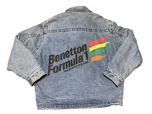 Giacca denim united colors - denim, of