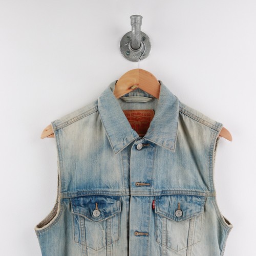 Levi gilet jeans uomo - gilet, di