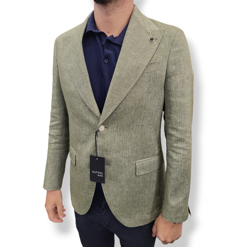 Giacca uomo spigatino - spigatino, misto